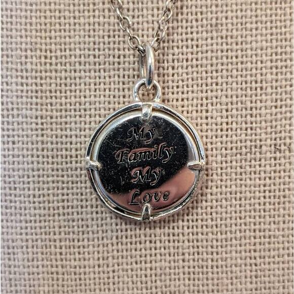 LA Family Tree 'My Family My Love' Pendant Necklace - Picture 5 of 6